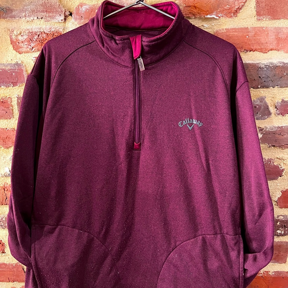 XL Callaway 1/4 zip pull-over. Only used 1 season. ****FRESHLY LAUNDERED
